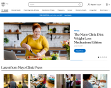The Mayo Clinic Press project when viewed at larger screen sizes.